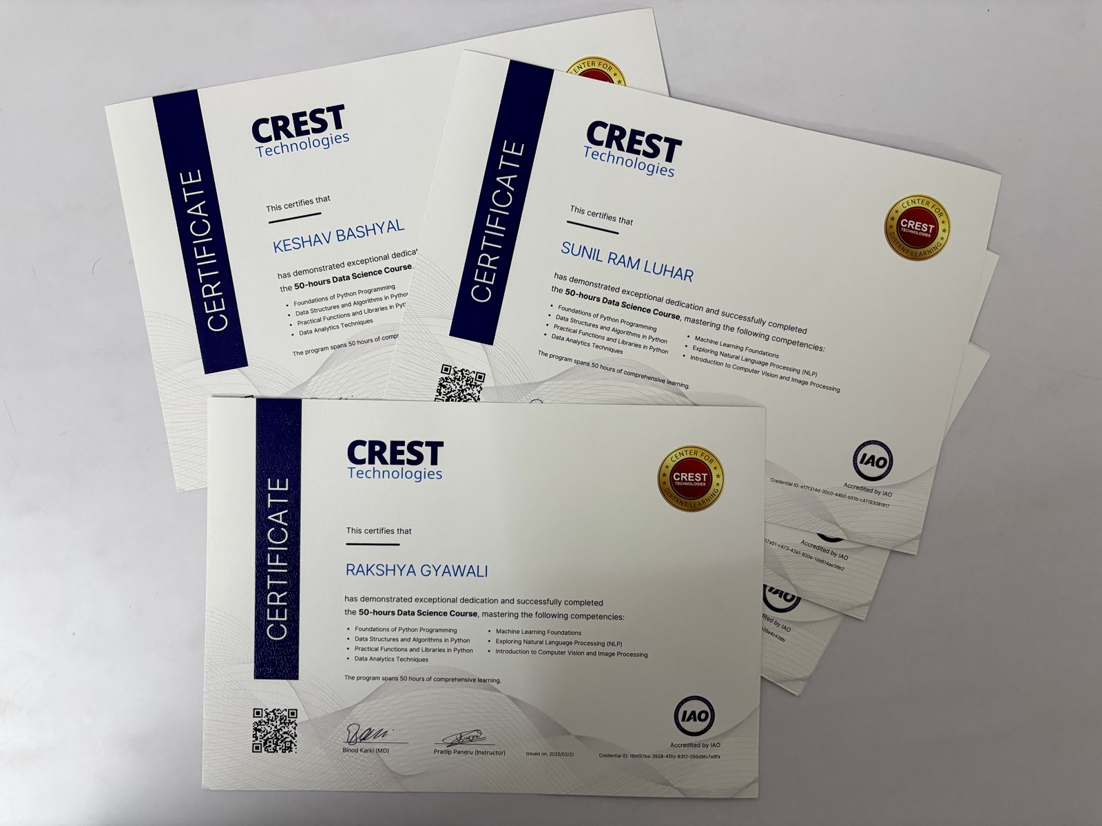 Crest Technology brand materials