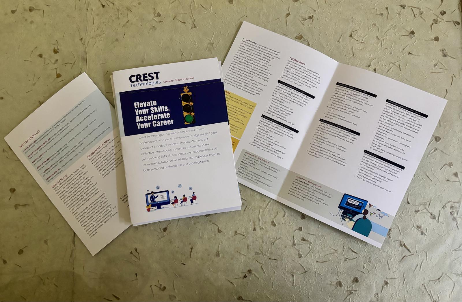 Crest Technology brand materials